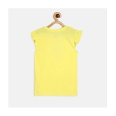 MINI KLUB Yellow 100% Cotton Girls Top ( Pack of 1 ) - None