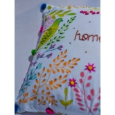 Hand Painted Garden Cushion Cover