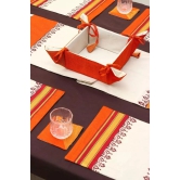 Tisser Hand BlockPrint TableMat &Runner/Tea Coaster Set