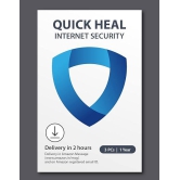 Quick Heal Internet Security - 3 PCs, 1 Year (Email Delivery in 2 hours- No CD)