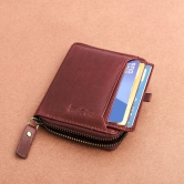 Vital King Men Trendy, Travel Tan Genuine Leather Wallet  (10 Card Slots)