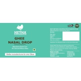 Ghee Nasal Drop (Size - 30ml) by HETHA ORGANICS LLP