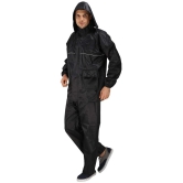 Goodluck Raincoat Set - Black - None