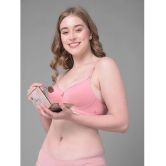 Dollar Missy Pink Cotton Heavily Padded Womens T-Shirt Bra ( Pack of 1 ) - None