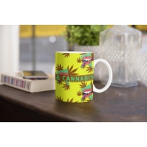 Coffee & Cannabis - Printed Coffee Mug