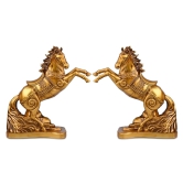 Artarium Vastu Feng Shui Horse Statue for Home Decoration, Feng Shui Horse for Gift Showpiece Vastu Good Luck Idol (Pack of 2)