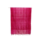 Tisser Kosa (Tussar) Silk Dupatta With Shibori