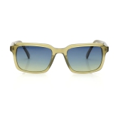 Blue Geometric Sunglasses for Men