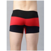 IC4 - Multicolor Cotton Blend Men's Trunks ( Pack of 2 ) - M