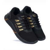 Port Mens Black Running Shoes - None