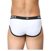 Basiics By La Intimo White Brief Single - L