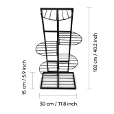 6-Tier Metal Plant Stand