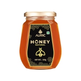 Auric Pure 250g Honey Crafted from Multi-Flower Sources, 100% Purity with No Added Sugar