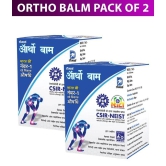 Deemark Ortho Balm - 50 Gm. (Pack of 2)  Relief Knee Pain | Back Pain | Shoulder Pain | Muscles Pain | Joint Pain | Pure Ayurveda