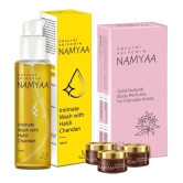 Namyaa Intimate Smell Good Kit- Intimate Solid Perfume 45G & Haldi Chandan Intimate Wash 100Ml