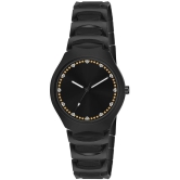 acnos Black Stainless Steel Analog Mens Watch