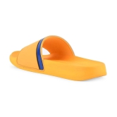 Campus - Mustard Mens Slide Flip Flop - None