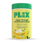 Plix - Strength Vegan Plant Protein Powder Plant Protein Powder ( 500 gm Vanilla )