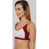 Kiran Enterprises Multicolor Cotton Non Padded Womens T-Shirt Bra ( Pack of 3 ) - None