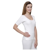 Bodycare Insider Cotton Blend Topwear - White - 4XL