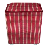 E-Retailer Single PVC Maroon Washing Machine Cover for Universal Semi-Automatic - Maroon