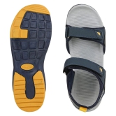 Campus - Navy Mens Floater Sandals - None