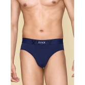 XYXX - Blue Cotton Mens Briefs ( Pack of 1 ) - None