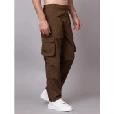 YHA Brown Polyester Mens Sports Trackpants ( Pack of 1 ) - None