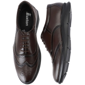 Buxton - Brown Mens Formal Shoes - None