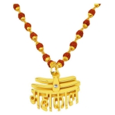 Cyan spritual - Brass Pooja Mala (Pack of 1)