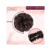 LYKAA Black,Brown Womens Hair Bun ( Pack of 2 ) - Black,Brown