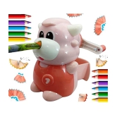 FunBlast Sharpener for Kids â?? Sharpener, Sharpener for Pencil, Sharpener for Kids Stylish, Cow Pencil Sharpener, Table Sharpener Machine, Sharpener Machine, Sharpener for Girls, Sharpener 