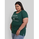 Neo Garments - Green Cotton Regular Fit Womens T-Shirt ( Pack of 1 ) - 6XL