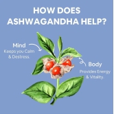 CF 100% Organic Ashwagandha Powder - Withania Somnifera - USDA Certified Organic Ashwagandha for Vitality, Strength & Stress Management - 100g Veg Powder