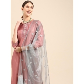 Women Embroidery & Embellished Kurta Set with Dupatta-XL