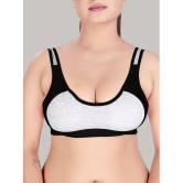 HAYA Light Grey Cotton Non Padded Womens Everyday Bra ( Pack of 1 ) - None