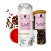 Kangra Tea House BeauTEA Certified Organic Hibiscus Rose Green Tea - Hand Crafted & Finest Grade