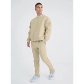 Solid Beige Cozy Cut Co-Ords-XL / Beige