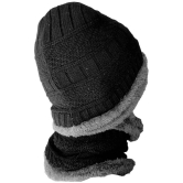 THRIFTKART - Multi Woollen Men's Cap ( Pack of 3 ) - Multi