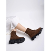 Shoetopia - Brown Women''s Ankle Length Boots - None