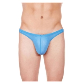 La Intimo Nylon Mens Thongs ( Blue ) - S