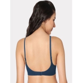 IN CARE LINGERIE Blue Polyester Lightly Padded Womens Push Up Bra ( Pack of 1 ) - None