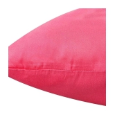 PINDIA Pack of 4 Pink Pillow Cover - Pink