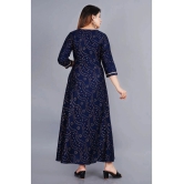 SIPET - Blue Rayon Womens Anarkali Kurti ( Pack of 1 ) - None