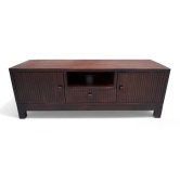 HeritageHarbor Acacia wood TV Cabinets By Orchid Homez