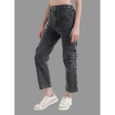 DKGF Fashion - Grey Denim Straight Fit Womens Jeans ( Pack of 1 ) - None