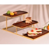 3 Tier Multipurpose Organiser | Platter | Serving Tray