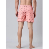 Joven Peach Cotton Mens Boxer- ( Pack of 2 ) - None