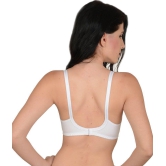 Softskin White Cotton Bra - 38