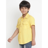 Oxolloxo Boys Yellow Casual Shirt